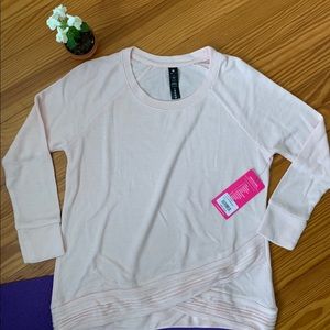 Yogalicious small knit sweater NWT
